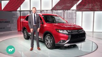 Revised Mitsubishi Outlander debuts in New York