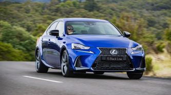 Lexus releases IS Black Line special edition, includes blue woodgrain