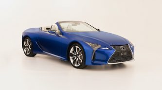Lexus LC Convertible coming to Australia this month