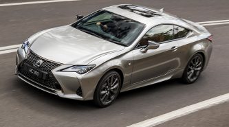 Lexus RC 2021 coupe range picks up technology and dynamic gains