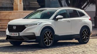 Honda CR-V 2023: renders show a sleeker and large successor