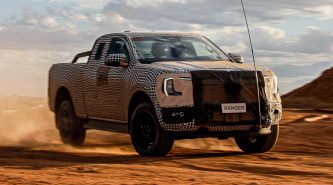 Ford Ranger 2022: first glimpse of next-generation Ranger in full off-road action