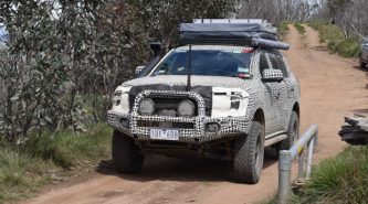 2022 Ford Ranger Raptor and Everest spotted in Victoria