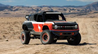 Ford reveals Bronco with Mustang V8 to preview Raptor