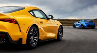 Toyota Supra 2022: sports car gains wireless Apple CarPlay