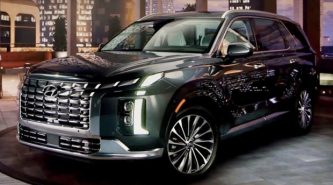 Hyundai Palisade 2023 facelift leaked ahead of New York Auto Show reveal