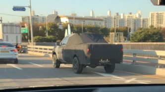 Kia dual-cab ute spotted testing, could be the Hilux-rivalling workhorse Australia is after