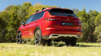 Mitsubishi Outlander Ralliart could score new three-motor electric hybrid powertrain