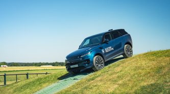 <strong>Range Rover Sport Electric 2027: Cayenne Electric, G-Class & iX5 rival breaks cover at Goodwood obstacle course</strong>